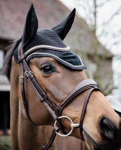 Wellington Basic Velvet Black Ear Net (Full)